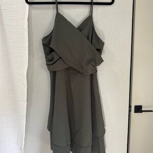 Olive Green Women's Dress